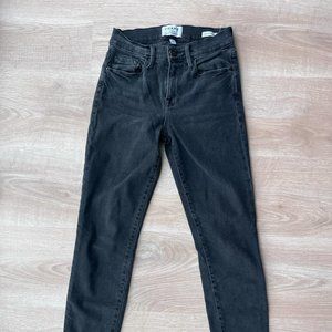 Frame Denim Le Skinny de Jeanne Crop (Size 25)